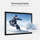 Qunyico Y10 Tablet PC, 10.1 inch, 2GB+32GB, Android 10 Allwinner A100 Quad Core CPU, Support 2.4G WiFi / Bluetooth, Global Version with Google Play, US Plug (Black)