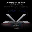 CHUWI GemiBook X Laptop, 15.6 inch, 4GB+128GB, Windows 10 Home, Intel Celeron N5095 Quad Core 2.0GHz-2.9GHz, Support Dual Band WiFi / Bluetooth / RJ45 / HDMI(Dark Gray)