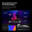 CHUWI GemiBook X Laptop, 15.6 inch, 4GB+128GB, Windows 10 Home, Intel Celeron N5095 Quad Core 2.0GHz-2.9GHz, Support Dual Band WiFi / Bluetooth / RJ45 / HDMI(Dark Gray)