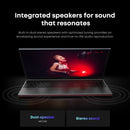 CHUWI GemiBook X Laptop, 15.6 inch, 4GB+128GB, Windows 10 Home, Intel Celeron N5095 Quad Core 2.0GHz-2.9GHz, Support Dual Band WiFi / Bluetooth / RJ45 / HDMI(Dark Gray)