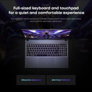 CHUWI GemiBook X Laptop, 15.6 inch, 4GB+128GB, Windows 10 Home, Intel Celeron N5095 Quad Core 2.0GHz-2.9GHz, Support Dual Band WiFi / Bluetooth / RJ45 / HDMI(Dark Gray)