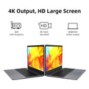 CHUWI HeroBook Plus, 15.6 inch, 8GB+256GB, Windows 10, Intel Celeron J4125 Quad Core up to 2.7GHz, Support WiFi / Bluetooth / TF Card Extension / Mini HDMI (Dark Gray)
