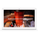WA1342WH Commercial Tablet PC, 13.3 inch, 2GB+16GB, Android 8.1 RK3288 Quad Core Cortex A17 Up to 1.8GHz, Support Bluetooth & WiFi & Ethernet & OTG, with LED Light Bar(White)