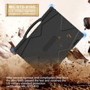 CENAVA W14G Rugged Laptop, 14 inch, 16GB+256GB, IP67 Waterproof Shockproof Dustproof, Windows10 Intel Core i7-8550U Quad Core, Support Fingerprint Login/GPS/WiFi/BT(Black)