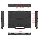 CENAVA W14G Rugged Laptop, 14 inch, 16GB+256GB, IP67 Waterproof Shockproof Dustproof, Windows10 Intel Core i7-8550U Quad Core, Support Fingerprint Login/GPS/WiFi/BT(Black)