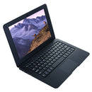 1011-A64 F1 Laptop, 10.1 inch, 2GB+32GB, Android 7.1 OS, Allwinner A64 Quad Core 1.3GHz CPU, Support SD Card & Bluetooth & WiFi & Mini HDMI, US Plug (Black)