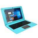 F2 Laptop, 10.1 inch, 2GB+32GB, Windows 10 OS, Intel Atom X5-Z8350 Quad Core CPU 1.44Ghz-1.92Ghz , Support TF Card & Bluetooth & WiFi & HDMI, US Plug(Blue)