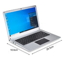 F3 Laptop, 12.5 inch, 4GB+64GB, Windows 10 OS, Intel Celeron N3350 Dual Core CPU 1.44Ghz-1.92GHz , Support TF Card & Bluetooth & WiFi & HDMI, US Plug (Silver)