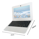 F5 Laptop, 10.1 inch, 1GB+8GB, Android 6.0 OS, Allwinner A33 Quad Core 1.8GHz CPU, Support SD Card & Bluetooth & WiFi & RJ45, US Plug (White)