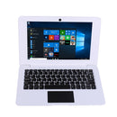 PC-A133 10.1 inch Laptop, 2GB+64GB, Android 12.0 OS, Allwinner A133 Quad Core CPU, Support TF Card & Bluetooth & WiFi, EU Plug(White)