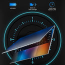 F22 Laptop, 13.5 inch, 8GB+256GB, Fingerprint Unlock, Windows 10 OS, Intel Core i3-1005G1 Dual Core 1.2-3.4Ghz, 2K Full HD Srceen, Support TF Card & Bluetooth & WiFi, US Plug (Grey)
