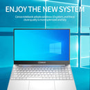 CENAVA F158G Notebook, 15.6 inch, 8GB+1TB, Windows 10 Intel Celeron J4105 Quad Core 1.5-2.5 GHz, Support TF Card & Bluetooth & WiFi & Micro HDMI, US Plug (Silver)