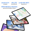 HEADWOLF Hpad2 4G LTE, 10.95 inch, 8GB+256GB, Android 11 Unisoc T618 Octa Core up to 2.0GHz, Support Dual SIM & WiFi & Bluetooth, Global Version with Google Play, US Plug(Space Grey)