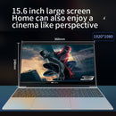 CENAVA F152 Notebook, 15.6 inch, 12GB+128GB, Fingerprint Unlock, Windows 10 Intel Celeron J4105 Quad Core 1.5-2.5GHz, Support TF Card & Bluetooth & WiFi & HDMI, US Plug (Silver)