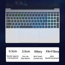 CENAVA F152 Notebook, 15.6 inch, 12GB+512GB, Fingerprint Unlock, Windows 10 Intel Celeron J4105 Quad Core 1.5-2.5GHz, Support TF Card & Bluetooth & WiFi & HDMI, US Plug(Silver)
