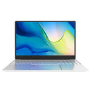 HONGSAMDE F158G Notebook, 15.6 inch, 12GB+512GB, Fingerprint Unlock, Windows 10 Intel Celeron J4125 Quad Core 2.0-2.5GHz, Support TF Card & Bluetooth & WiFi & HDMI, US Plug(Silver)