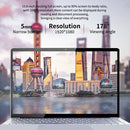 HONGSAMDE F158G Notebook, 15.6 inch, 12GB+512GB, Fingerprint Unlock, Windows 10 Intel Celeron J4125 Quad Core 2.0-2.5GHz, Support TF Card & Bluetooth & WiFi & HDMI, US Plug(Silver)