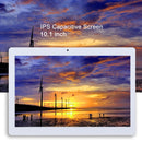 3G Phone Call Tablet PC, 10.1 inch, 2GB+32GB, Android 7.0 MTK6580 Quad Core 1.3GHz, Dual SIM, WiFi, GPS, BT, OTG, with Leather Case(Silver)