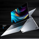 HONGSAMDE HSDQ156 Ultrabook, 15.6 inch, 8GB+128GB, Fingerprint Unlock, Windows 10 Intel Celeron J4115 Quad Core, Support TF Card & HDMI, US Plug(Silver)