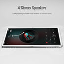 VASOUN M50 4G LTE Tablet, 10.4 inch, 4GB+128GB, Android 11 UNISOC T618 Octa Core CPU, Support Dual Band WiFi / Bluetooth, Global Version with Google Play, US Plug (Silver)