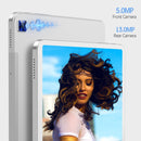 VASOUN M50 4G LTE Tablet, 10.4 inch, 4GB+128GB, Android 11 UNISOC T618 Octa Core CPU, Support Dual Band WiFi / Bluetooth, Global Version with Google Play, US Plug (Silver)