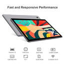 Pritom L10 4G LTE Tablet, 10.1 inch, 3GB+32GB, Android 10 SC9863A Octa Core 1.6GHz CPU, Support Dual Band WiFi / Bluetooth, Global Version with Google Play, US Plug (Silver Grey)