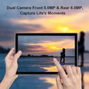 Pritom L10 4G LTE Tablet, 10.1 inch, 3GB+32GB, Android 10 SC9863A Octa Core 1.6GHz CPU, Support Dual Band WiFi / Bluetooth, Global Version with Google Play, US Plug (Silver Grey)