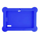 Q88 Kids Education Tablet PC, 7.0 inch, 512MB+8GB, Android 4.4 Allwinner A33 Quad Core, WiFi, Bluetooth, OTG, FM, Dual Camera, with Silicone Case (Blue)