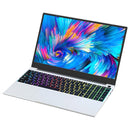 HONGSAMDE HSD1560 Notebook, 15.6 inch, 8GB+512GB, Fingerprint Unlock, Windows 10 Intel Core i7 Quad Core, Support TF Card & Bluetooth & WiFi & HDMI, US Plug(Silver)