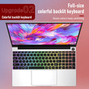 HONGSAMDE HSD1560 Notebook, 15.6 inch, 8GB+512GB, Fingerprint Unlock, Windows 10 Intel Core i7 Quad Core, Support TF Card & Bluetooth & WiFi & HDMI, US Plug(Silver)