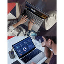 HONGSAMDE HSDQ156 Ultrabook, 15.6 inch, 8GB+512GB, Windows 10 Intel Celeron J3455 Quad Core Up to 2.5GHz, Support TF Card & Bluetooth & Dual WiFi & Mini HDMI, US Plug (Silver)