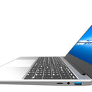 HONGSAMDE HSDQ156 Ultrabook, 15.6 inch, 8GB+512GB, Windows 10 Intel Celeron J3455 Quad Core Up to 2.5GHz, Support TF Card & Bluetooth & Dual WiFi & Mini HDMI, US Plug (Silver)