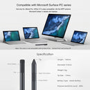 CHUWI HiPen H7 4096 Pressure Levels Sensitivity Metal Body Stylus Pen for Surpad / UBOOK X / Ubook Pro / New UBOOK / New Hi10 X / Hi10 XR / Hi10 Go (WMC0436, WMC0389, WMC0273, WMC0372, WMC0374, WMC7273, WMC0409, WMC1410)(Dark Gray)