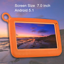 Astar Kids Education Tablet, 7.0 inch, 1GB+16GB, Android 4.4 Allwinner A33 Quad Core, with Silicone Case(Orange)