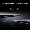 CHUWI CoreBook X Laptop, 14 inch, 8GB+512GB, Windows 10 Home, Intel Core i5-8259U Quad Core 2.3GHz-3.8GHz, Support Dual Band WiFi / Bluetooth / TF Card Extension (Dark Gray)