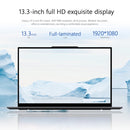 CHUWI LarkBook Laptop, 13.3 inch, 8GB+256GB, Windows 10, Intel Celeron N4120 64-bit Quad Core 1.1GHz-2.6GHz, Support Dual Band WiFi / Bluetooth / TF Card Extension / Mini HDMI (Dark Gray)