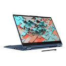 Lenovo ThinkBook 14s Yoga 1JCD Laptop, 14 inch, 16GB+512GB, Windows 10 Professional Edition, Intel Core i5-1135G7 Quad Core up to 4.2GHz, Support WiFi 6 & Bluetooth & HDMI, US Plug (Blue)