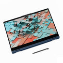 Lenovo ThinkBook 14s Yoga 1JCD Laptop, 14 inch, 16GB+512GB, Windows 10 Professional Edition, Intel Core i5-1135G7 Quad Core up to 4.2GHz, Support WiFi 6 & Bluetooth & HDMI, US Plug (Blue)