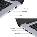 Hongsamde Ultrabook, 15.6 inch, 8GB+1TB, Windows 10 OS, Intel Celeron J3455 Quad Core, Support WiFi / Bluetooth / TF Card Extension / Mini HDMI(Silver)