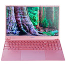 CENAVA F151 Ultrabook, 15.6 inch, 8GB+128GB, Windows 10 Intel Celeron J3455 Quad Core Up to 2.3GHz, Support TF Card & Bluetooth & Dual WiFi & Mini HDMI, US/EU Plug(Rose Gold)