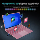 CENAVA F151 Ultrabook, 15.6 inch, 12GB+256GB, Windows 10 Intel Celeron J4105 Quad Core Up to 2.5GHz, Support TF Card & Bluetooth & Dual WiFi & Mini HDMI, US/EU Plug(Rose Gold)