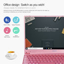 CENAVA F151 Ultrabook, 15.6 inch, 12GB+256GB, Windows 10 Intel Celeron J4105 Quad Core Up to 2.5GHz, Support TF Card & Bluetooth & Dual WiFi & Mini HDMI, US/EU Plug(Rose Gold)