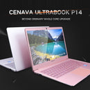 CENAVA P14 Ultrabook, 14 inch, 8GB+512GB, Windows 10 Intel Celeron N4120 Quad Core Up to 2.6GHz, Support TF Card & Bluetooth & Dual WiFi & Mini HDMI, US/EU Plug(Silver)