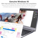 ALLDOCUBE i7Book Laptop, 14 inch, 8GB+256GB, Windows 10 intel Core i7-6660U Dual Core 2.4GHz, Support TF Card & Bluetooth & Dual Band WiFi(Silver)