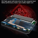 F13 7.0 inch Pocket Notebook, 8GB+512GB, Windows 10 Intel Celeron J4125 Quad Core up to 2.7GHz, Support Dual Band WiFi & Bluetooth & TF Card Expansion (Dark Grey)