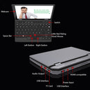 F13 7.0 inch Pocket Notebook, 8GB+1TB, Windows 10 Intel Celeron J4125 Quad Core up to 2.7GHz, Support Dual Band WiFi & Bluetooth & TF Card Expansion (Dark Grey)