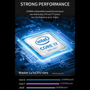 HONGSAMDE F158G Notebook, 15.6 inch, 8GB+256GB, Windows 10 Intel Core i3-6157U Dual Core Up to 2.40 GHz, Support TF Card & Bluetooth & WiFi & Micro HDMI, US Plug(Silver)