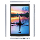 HSD Tablet PC, 8 inch 2.5D Screen, 8GB+128GB, Windows 10, Intel Atom Z8350 Quad Core, Support TF Card & Bluetooth & Dual WiFi, EU Plug (Silver)