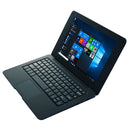 3350 10.1 inch Laptop, 3GB+32GB, Windows 10 OS, Intel Celeron N3350 Dual Core CPU 1.1Ghz-2.4Ghz , Support Bluetooth & WiFi & HDMI, EU Plug(Black)