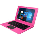 3350 10.1 inch Laptop, 3GB+32GB, Windows 10 OS, Intel Celeron N3350 Dual Core CPU 1.1Ghz-2.4Ghz , Support & Bluetooth & WiFi & HDMI, EU Plug(Pink)